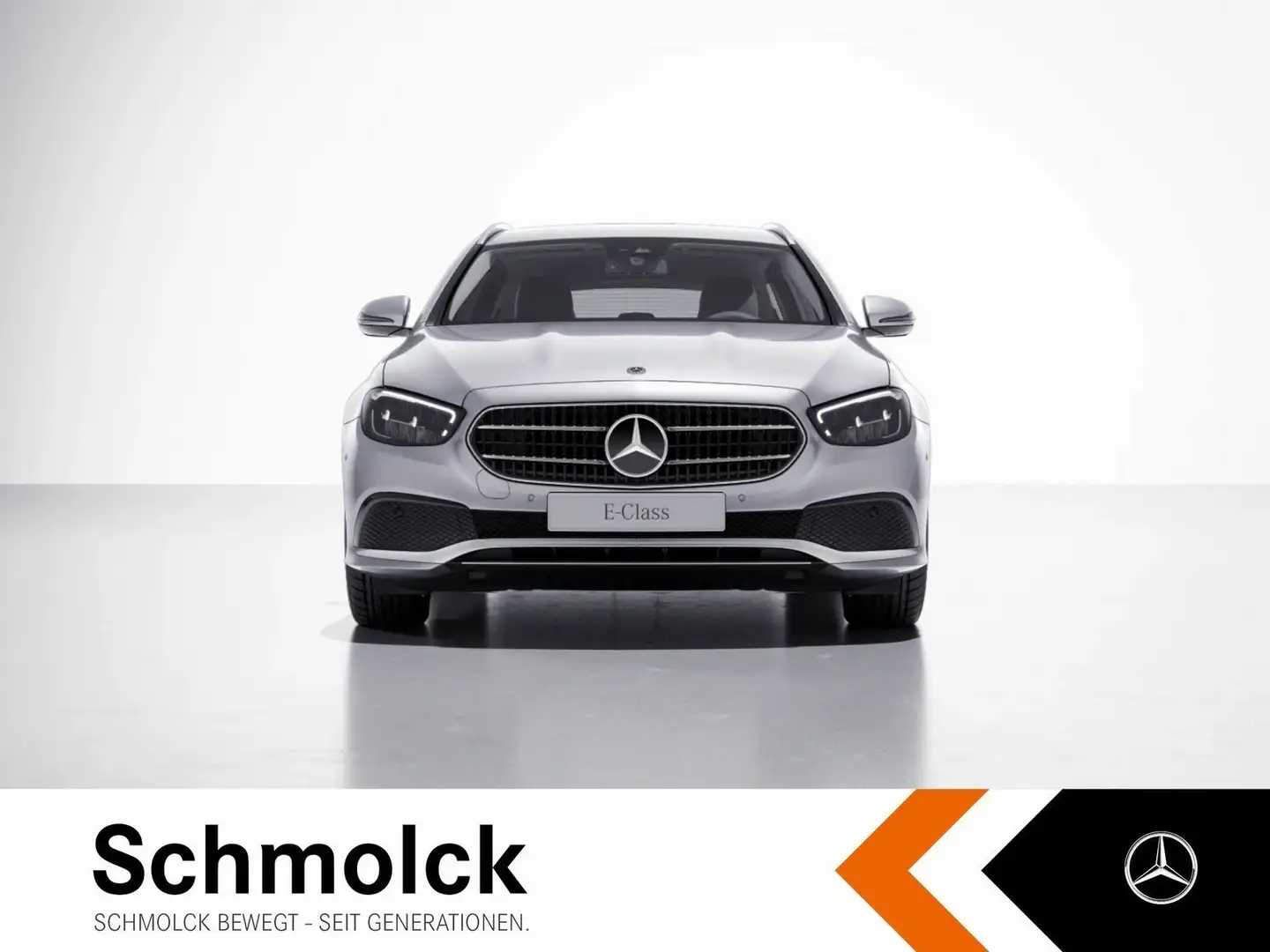 Mercedes-Benz E 220 d T AVANTGARDE+9G+LED+CAM+SPUR+TOTW+EASY-P Argent - 2