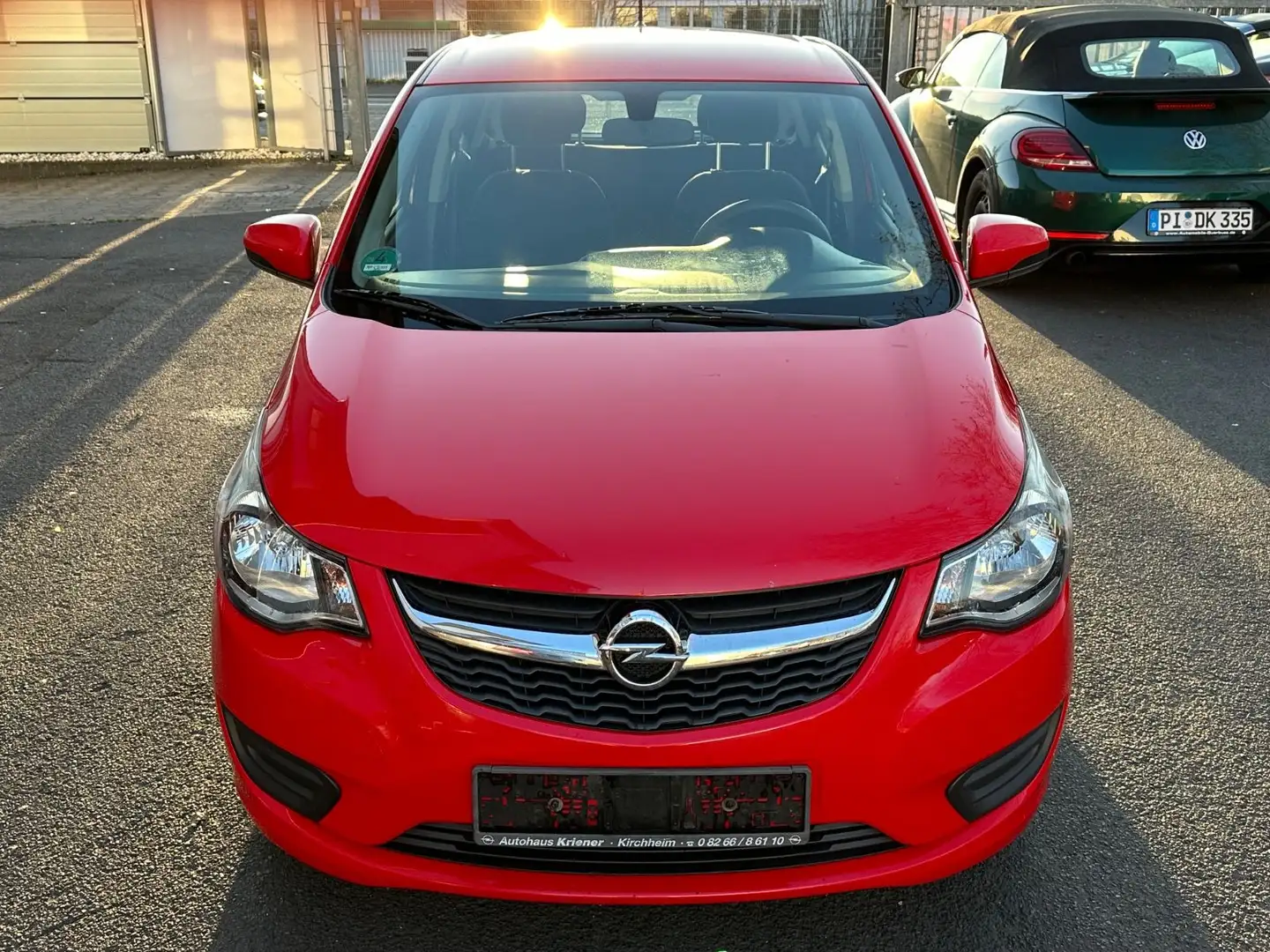 Opel Karl Edition~TÜV NEU~EU6~KLIMA~4 TÜRER Rot - 2