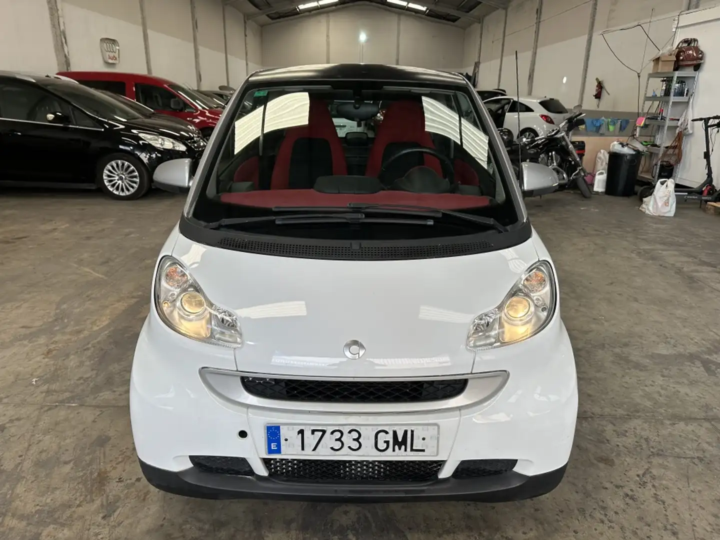 smart forTwo Coupé 52 Passion Aut. Blanco - 1