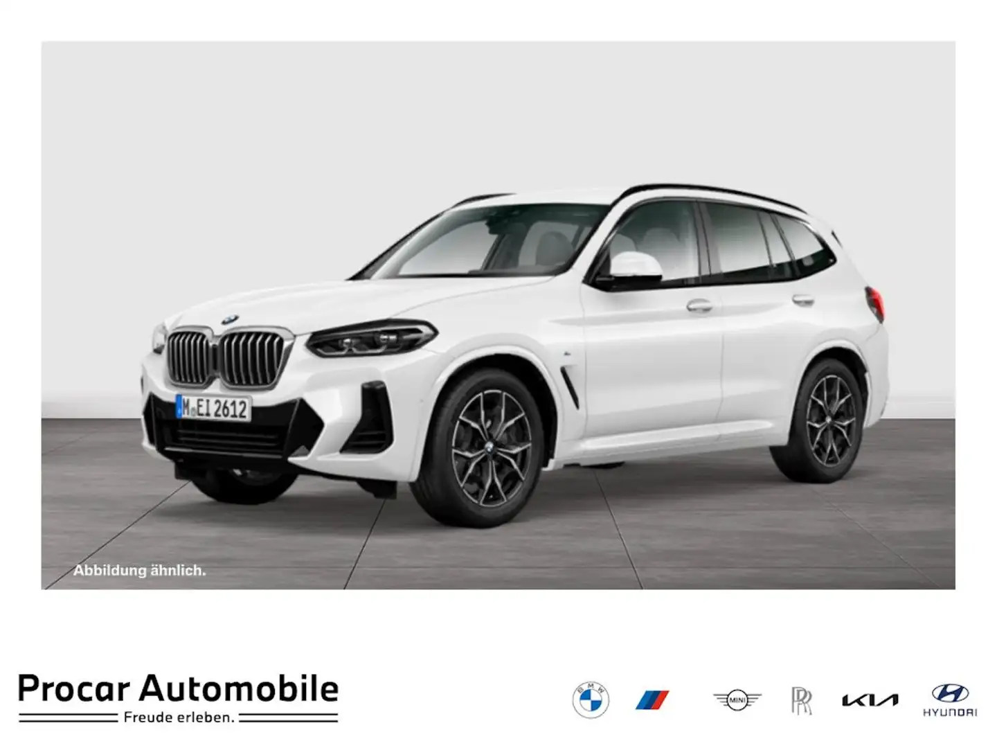 BMW X3 xDrive20i M-Sport Aut Nav LED Parkass Shz 18" Bianco - 1