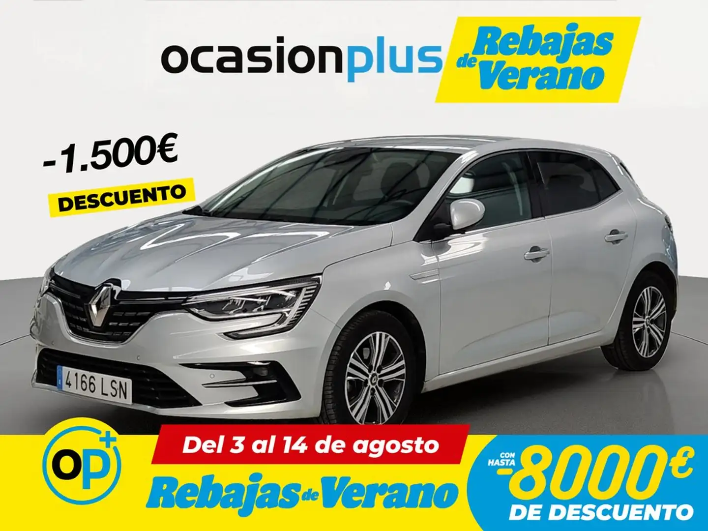 Renault Megane 1.5dCi Blue Zen 85kW Gris - 1