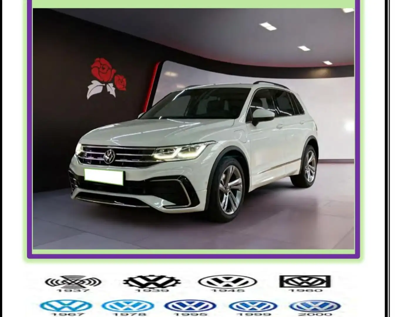 Volkswagen Tiguan Todoterreno Automático de 5 Puertas Weiß - 1