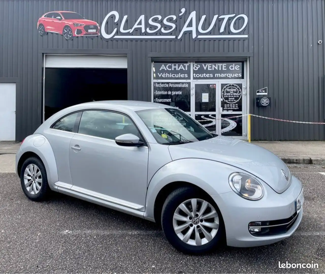 Volkswagen Beetle III 1.6 TDI 105 cv CONFORTLINE BVM-5 TBE Argent - 1