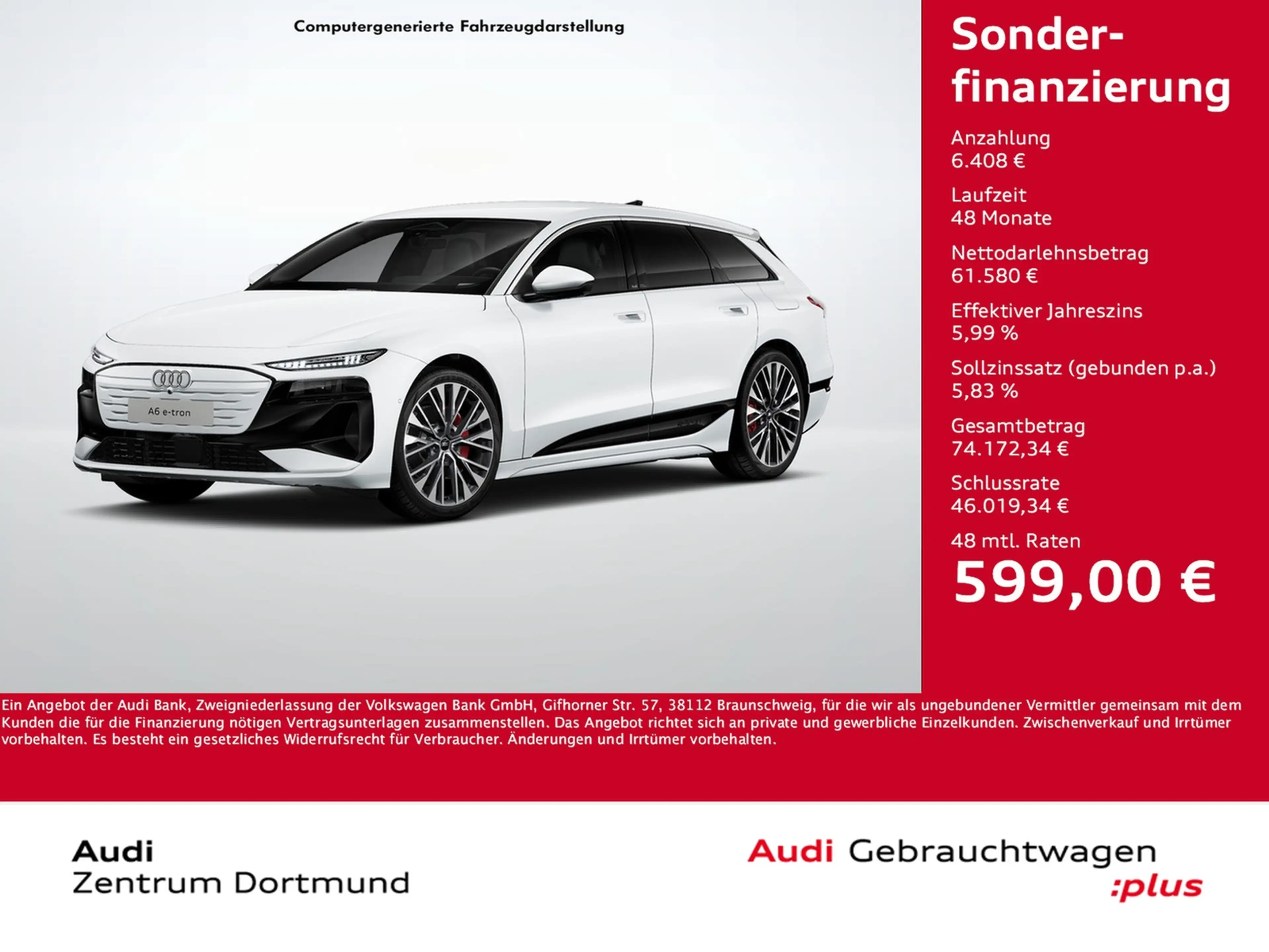 Audi A6 e-tron Avant quattro advanced AHK 360CAM LM21 — photo 2