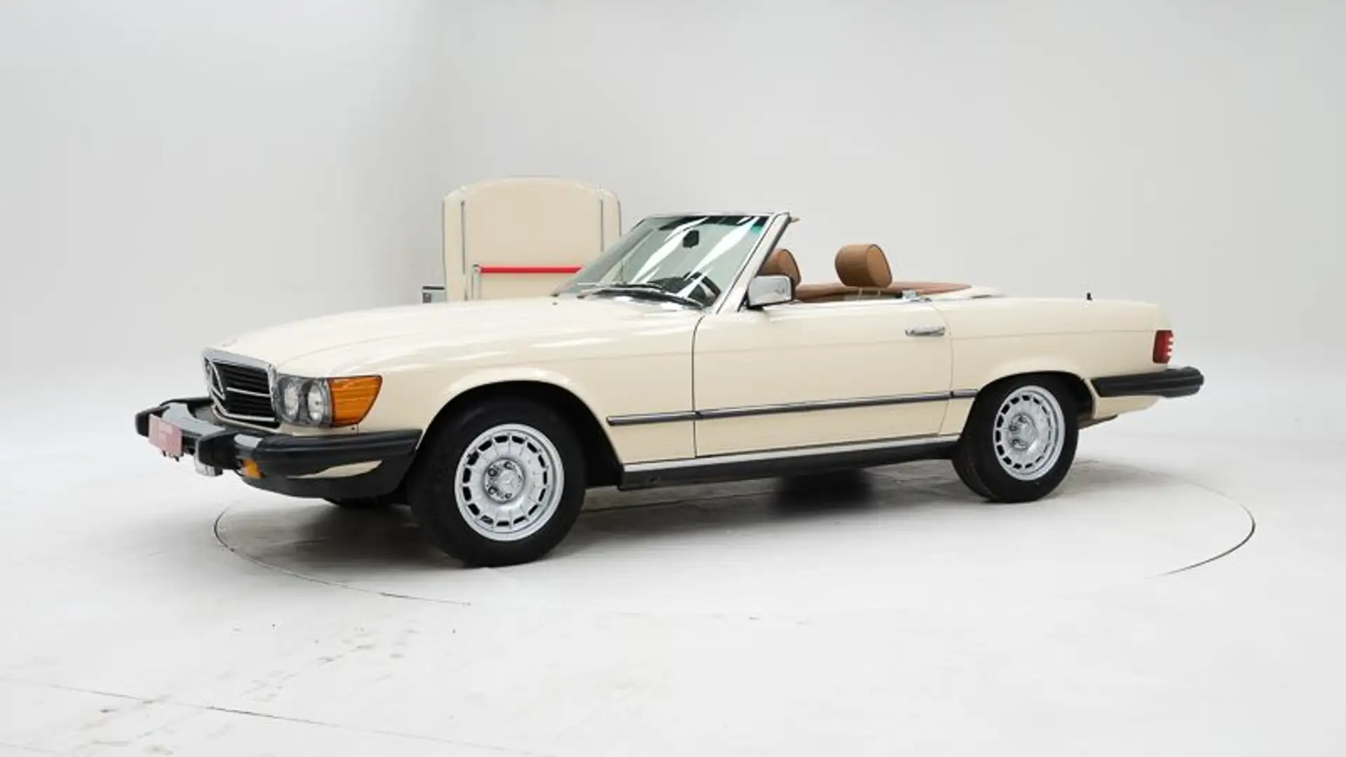 Mercedes-Benz SL 380 + hardtop '82 CH17339 Beige - 1