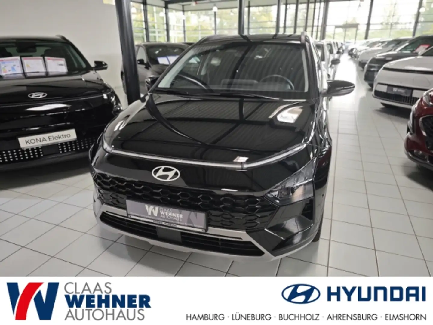Hyundai BAYON Hyundai FL (MY25) 1.0 T-GDI (100 PS) 7-DCT 2WD Pri Schwarz - 1