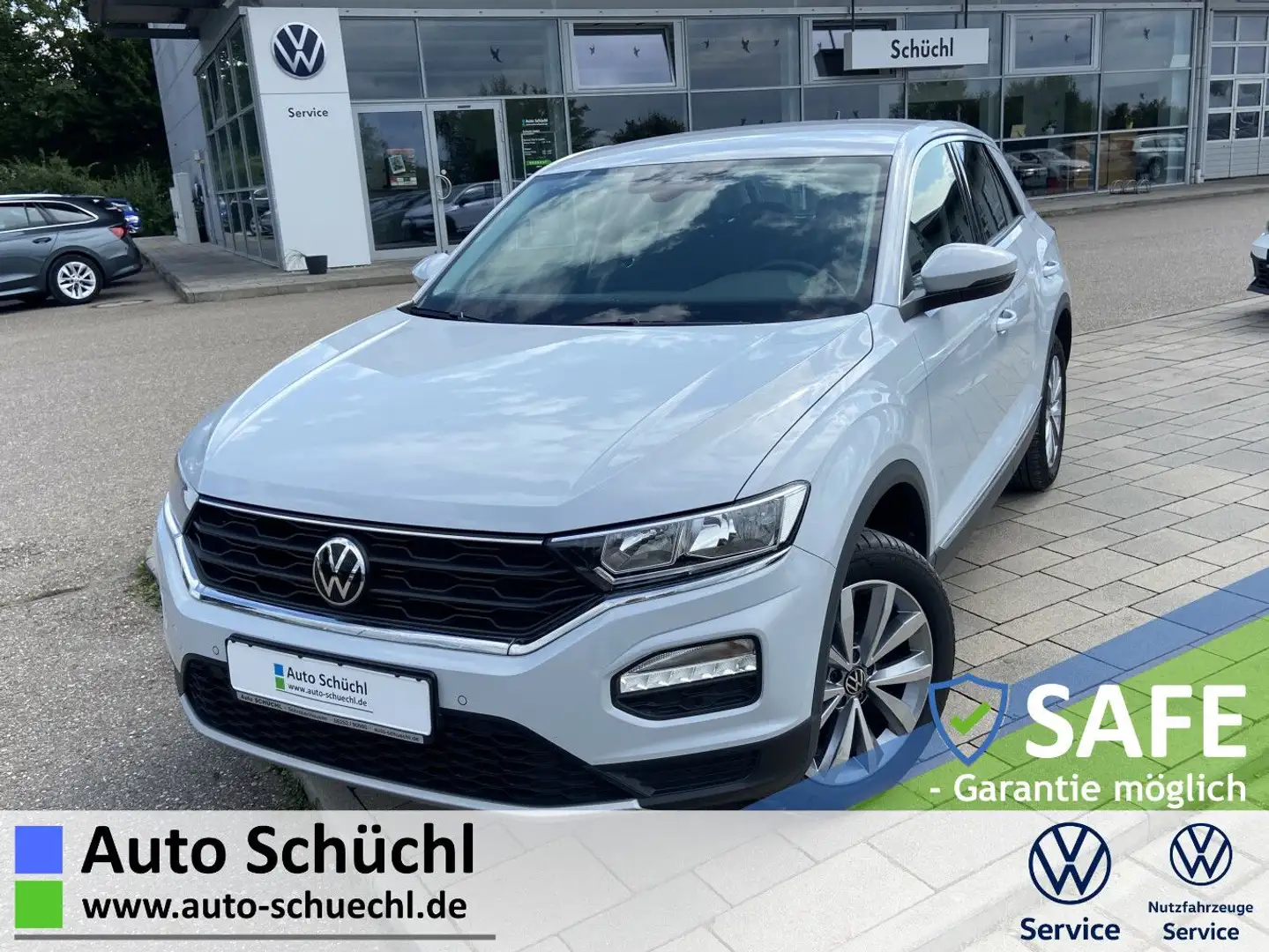 Volkswagen T-Roc 2.0 TDI DSG 4-MOTION Style  NAVI+STANDHEIZ Weiß - 1