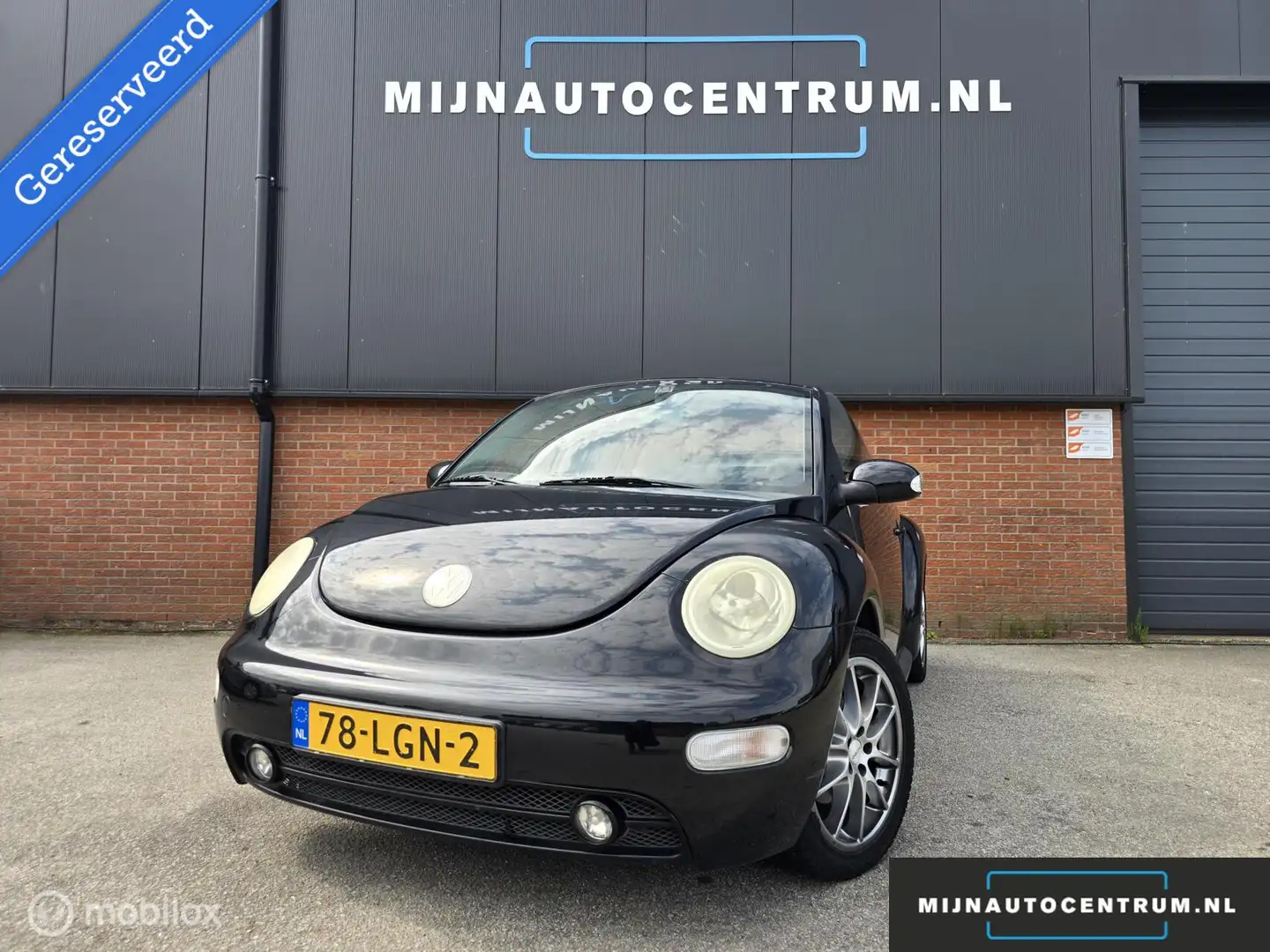 Volkswagen New Beetle Cabriolet 1.4 Highline / AIRCO Noir - 1
