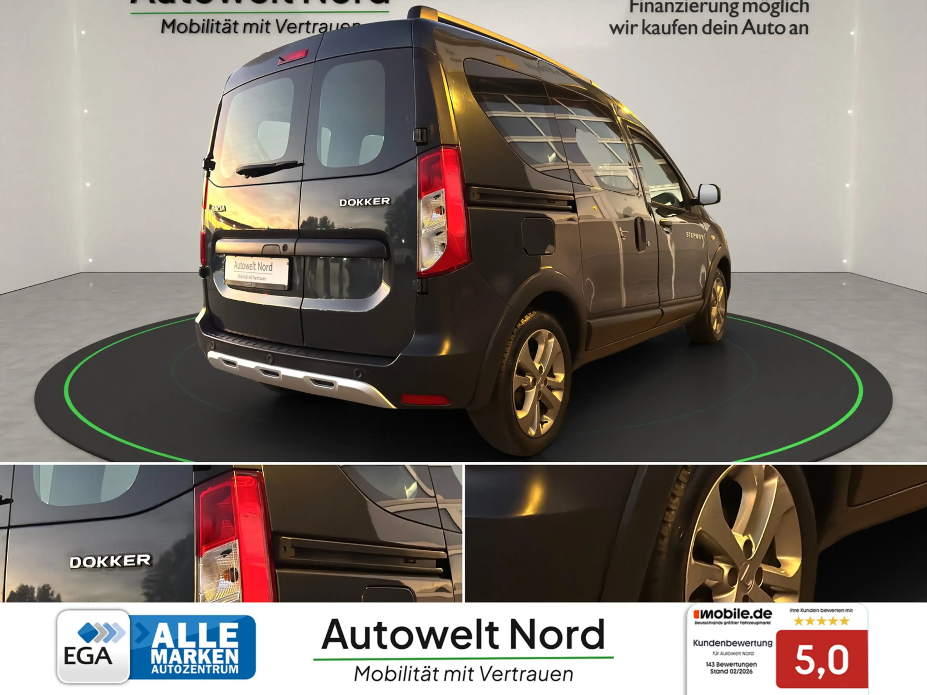 Dacia Dokker Stepway Plus~1,6 Ltr. - 75 kW SCe KAT~SHZ~NAVIGATI — photo 5
