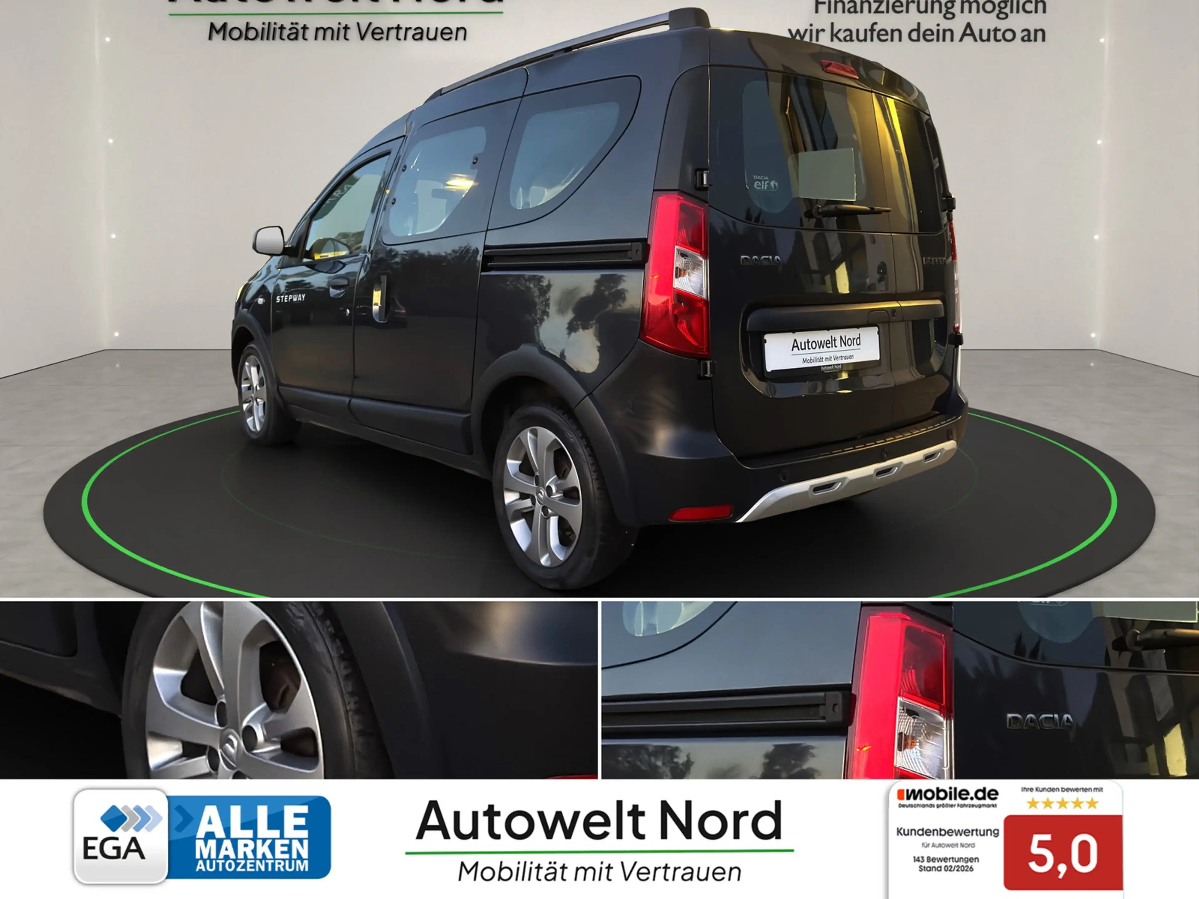 Dacia Dokker Stepway Plus~1,6 Ltr. - 75 kW SCe KAT~SHZ~NAVIGATI — photo 7