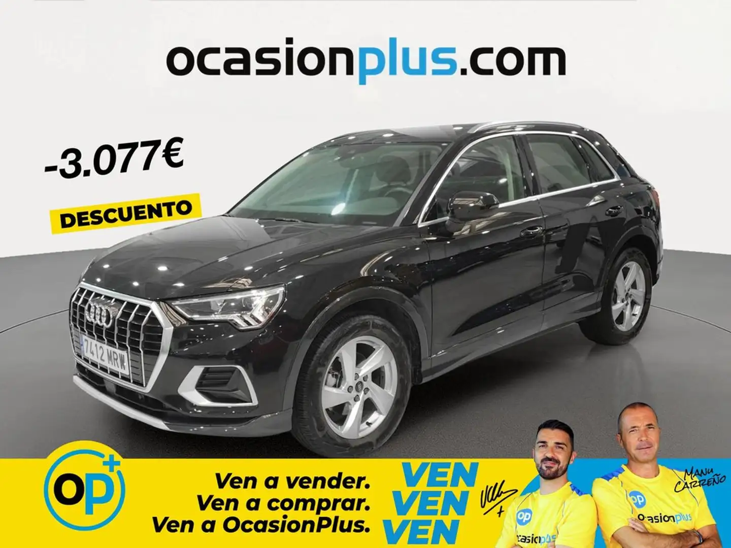 Audi Q3 35 TDI Advanced S tronic 110kW Negro - 1