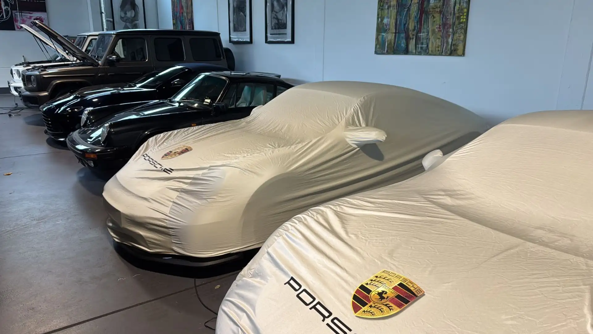 Porsche 911 Carrera 3,2 KAT, Scheckheft Schwarz - 1