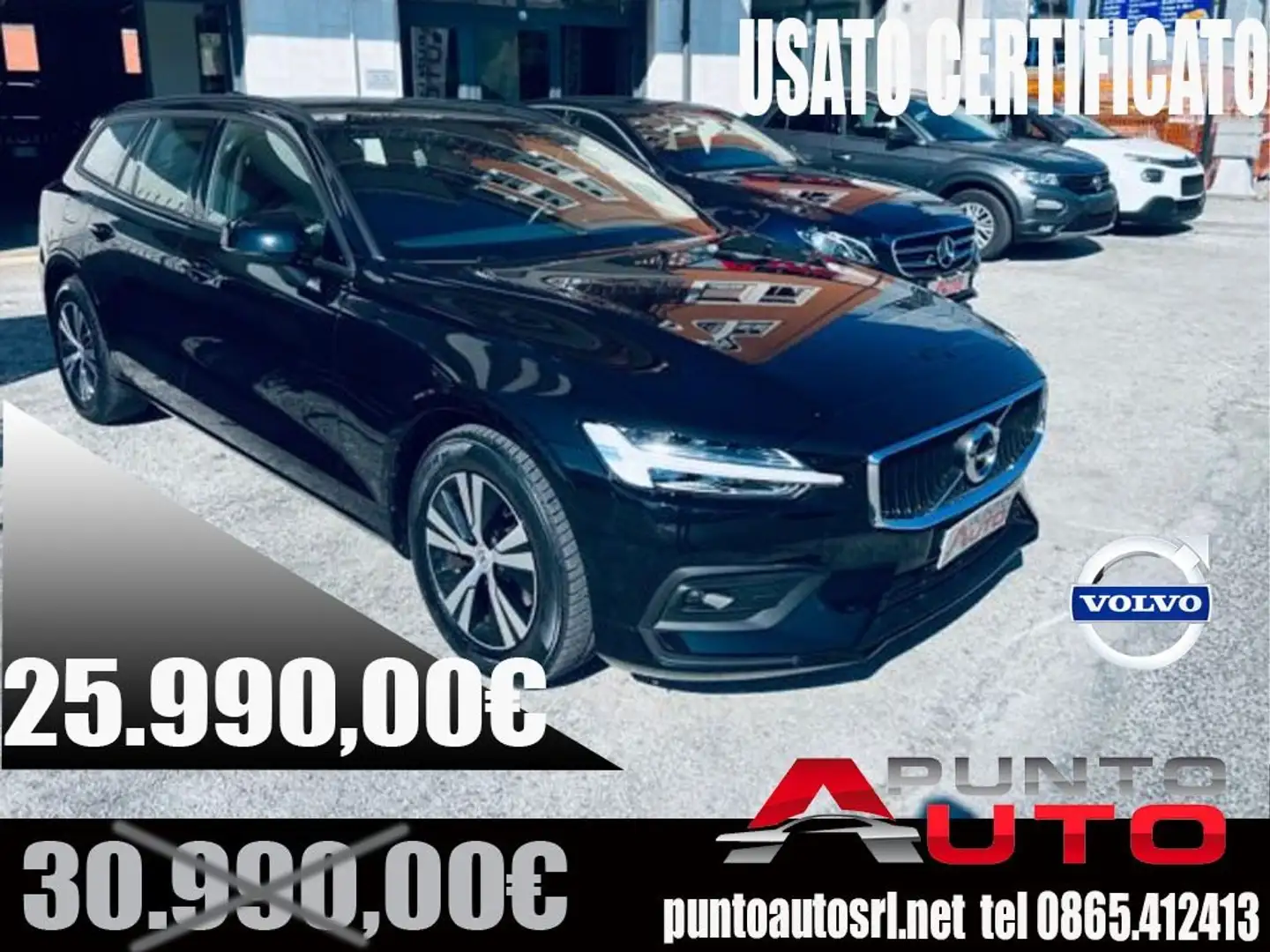 Volvo V60 D3  Geartronic Business Nero - 2