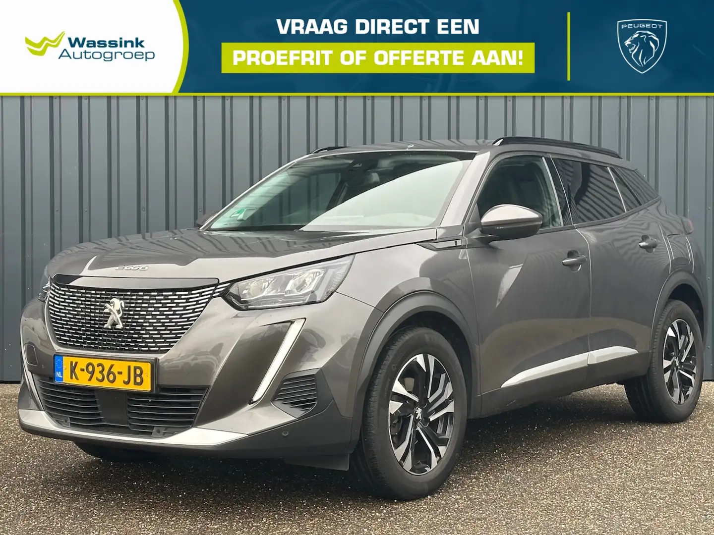 Peugeot 2008 1.2 Turbo 100pk Allure I Adaptieve Cruise I Naviga Grigio - 1