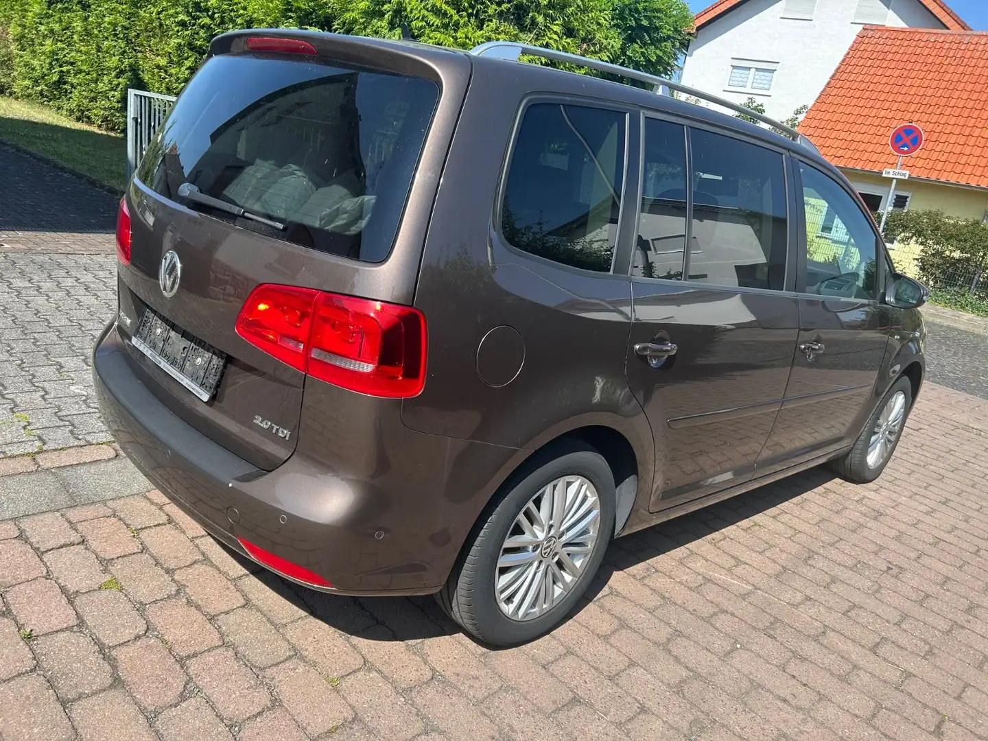 Volkswagen Touran 2,0TDI*Cup*Comfortline*Klima*SHZ*PDC*Alu* Braun - 2