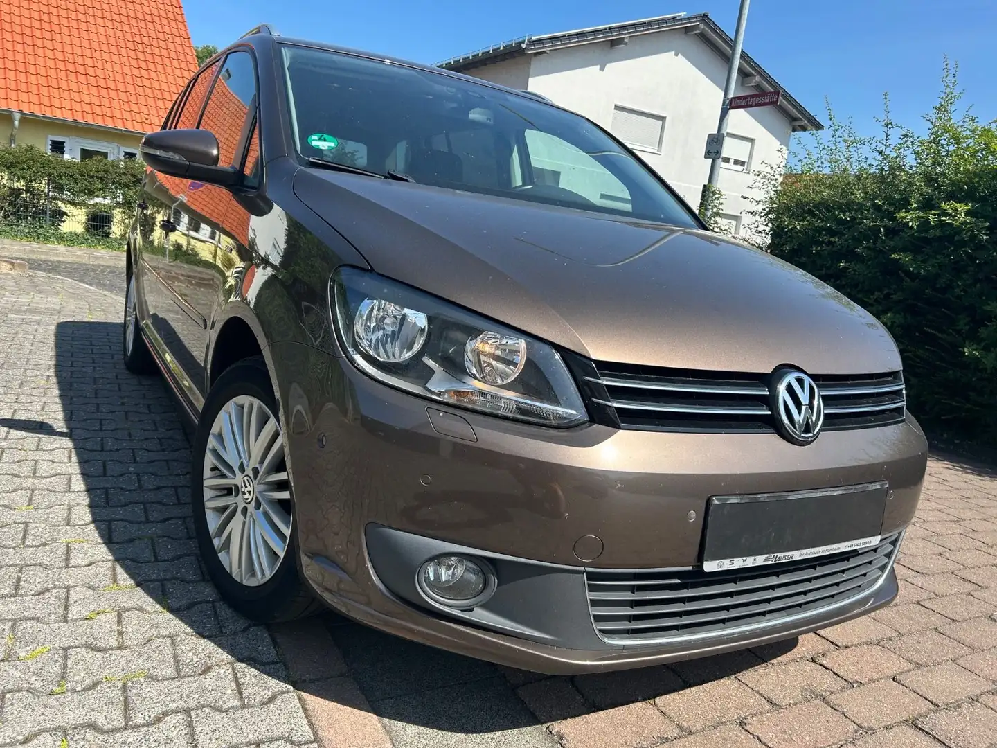 Volkswagen Touran 2,0TDI*Cup*Comfortline*Klima*SHZ*PDC*Alu* Braun - 1