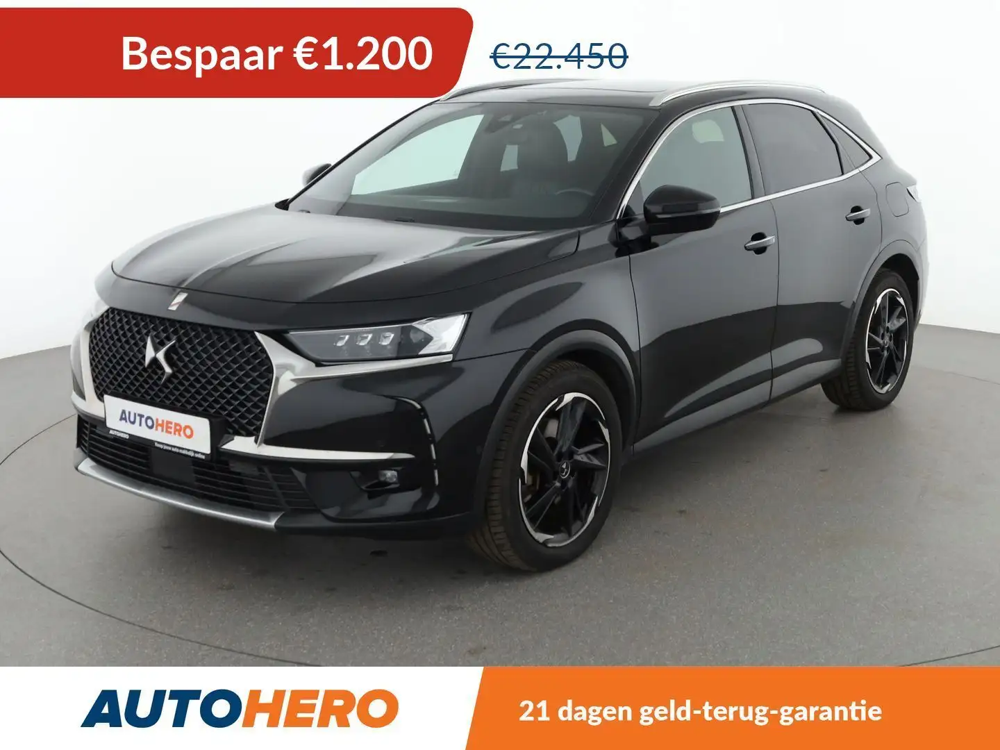 DS Automobiles DS 7 Crossback 1.6 E-Tense Hybrid Grand Chic 4x4 Noir - 1