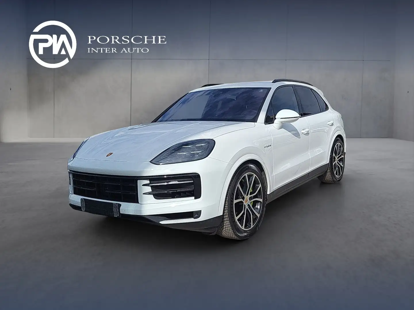 Porsche Cayenne E-Hybrid Weiß - 1