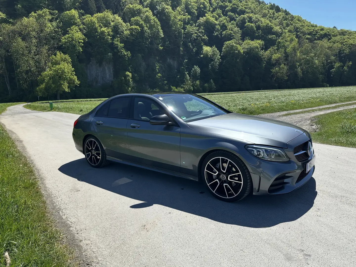 Mercedes-Benz C 220 AMG,PANO,HUD,Keyless,Burmester Grau - 2