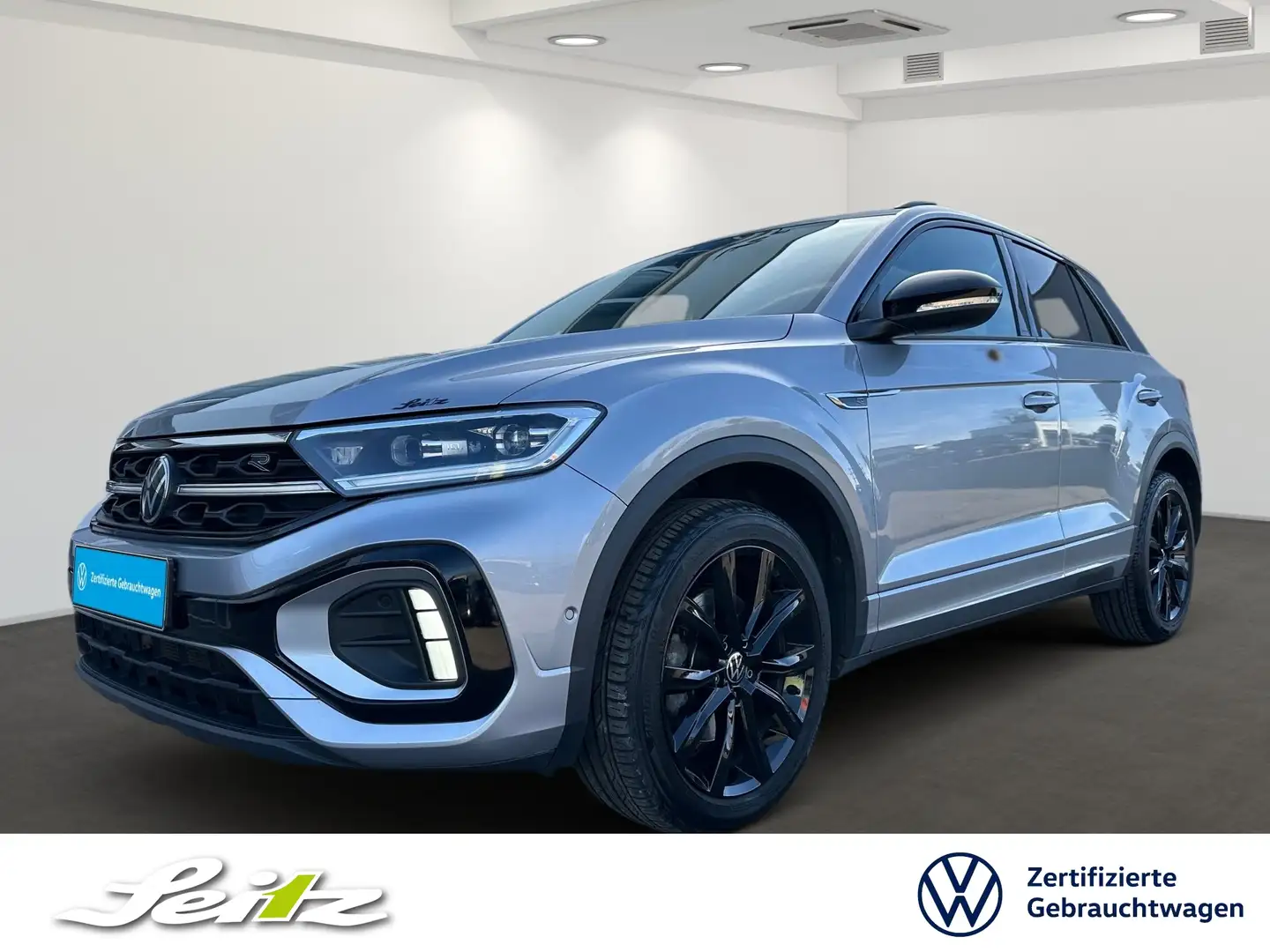 Volkswagen T-Roc 2.0 TDI 4M R-Line *AHK*MATRIX*KAMERA*NAVI* Zilver - 1
