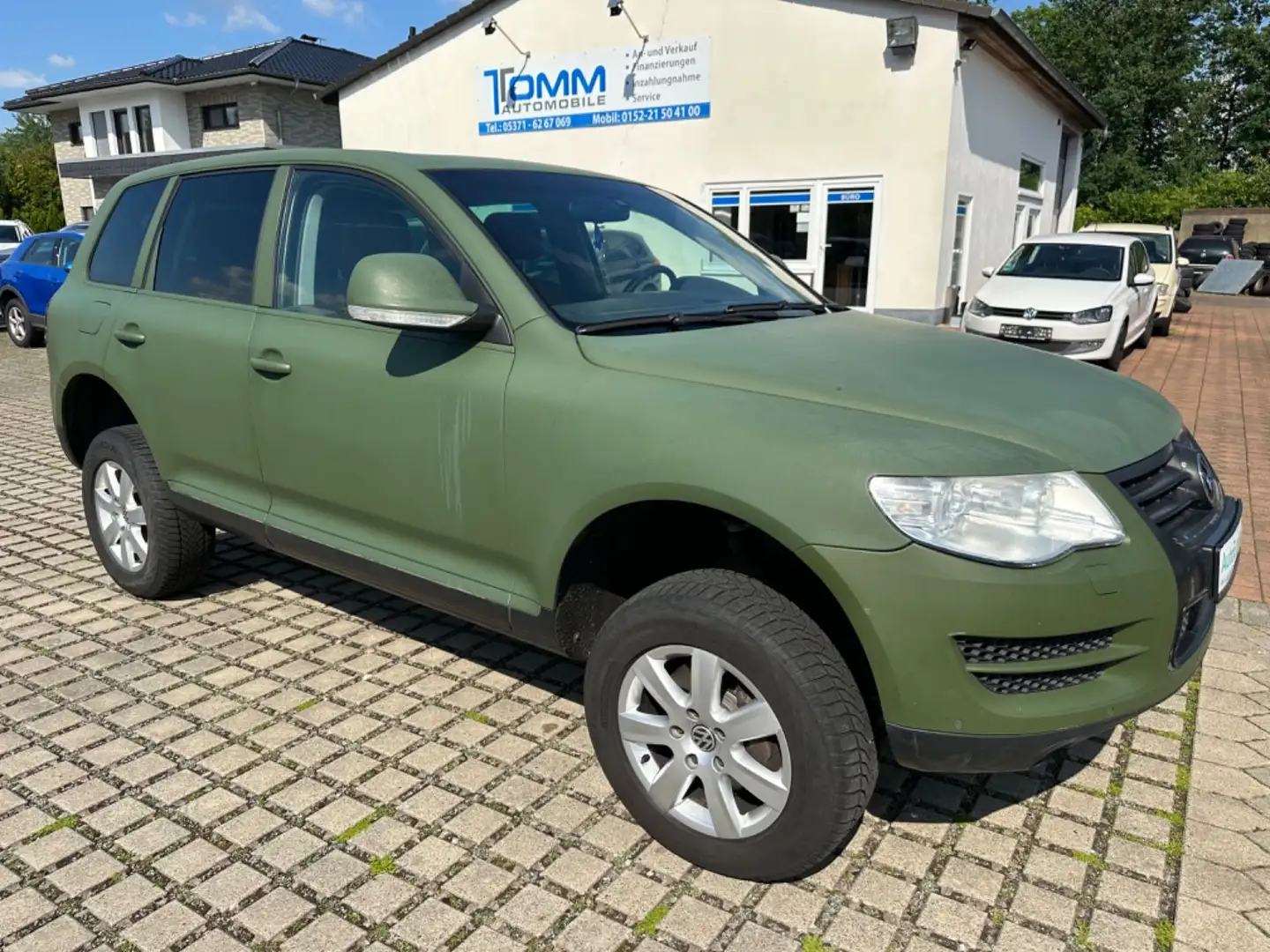 Volkswagen Touareg V6 3.0 TDI Tip. / LEDER / LUFTFED./ AHK Grün - 2