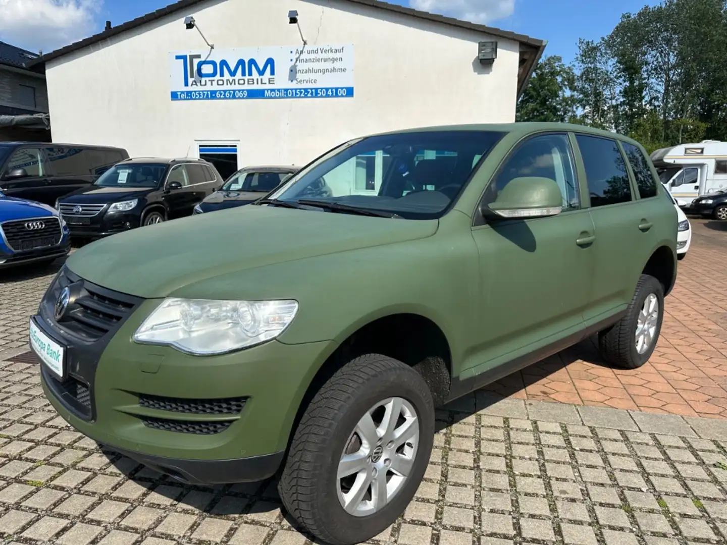 Volkswagen Touareg V6 3.0 TDI Tip. / LEDER / LUFTFED./ AHK Grün - 1