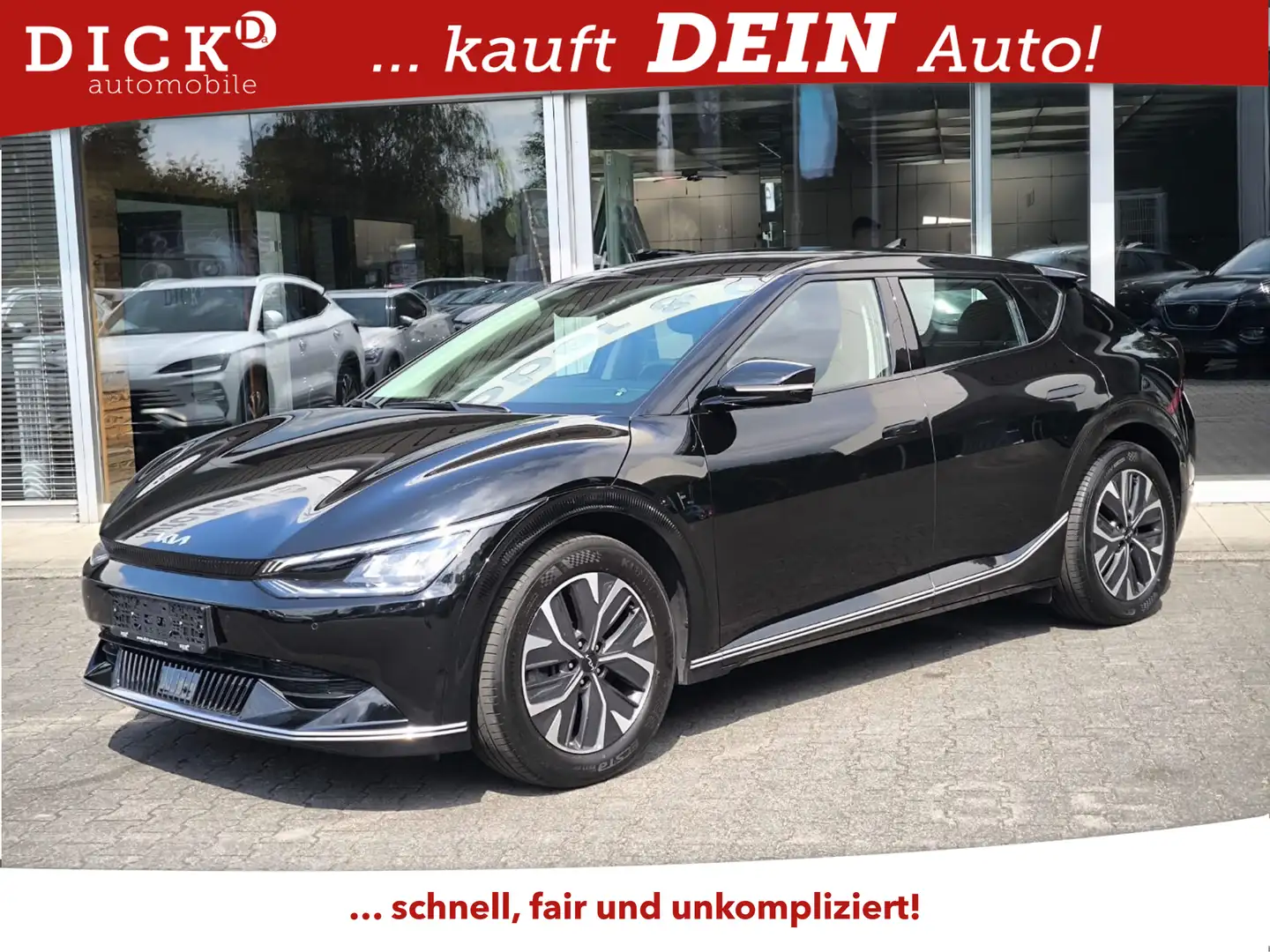 Kia EV6 2WD NAVI+LED+SHZ+KAMERA+DAB+ACC+19 Noir - 1