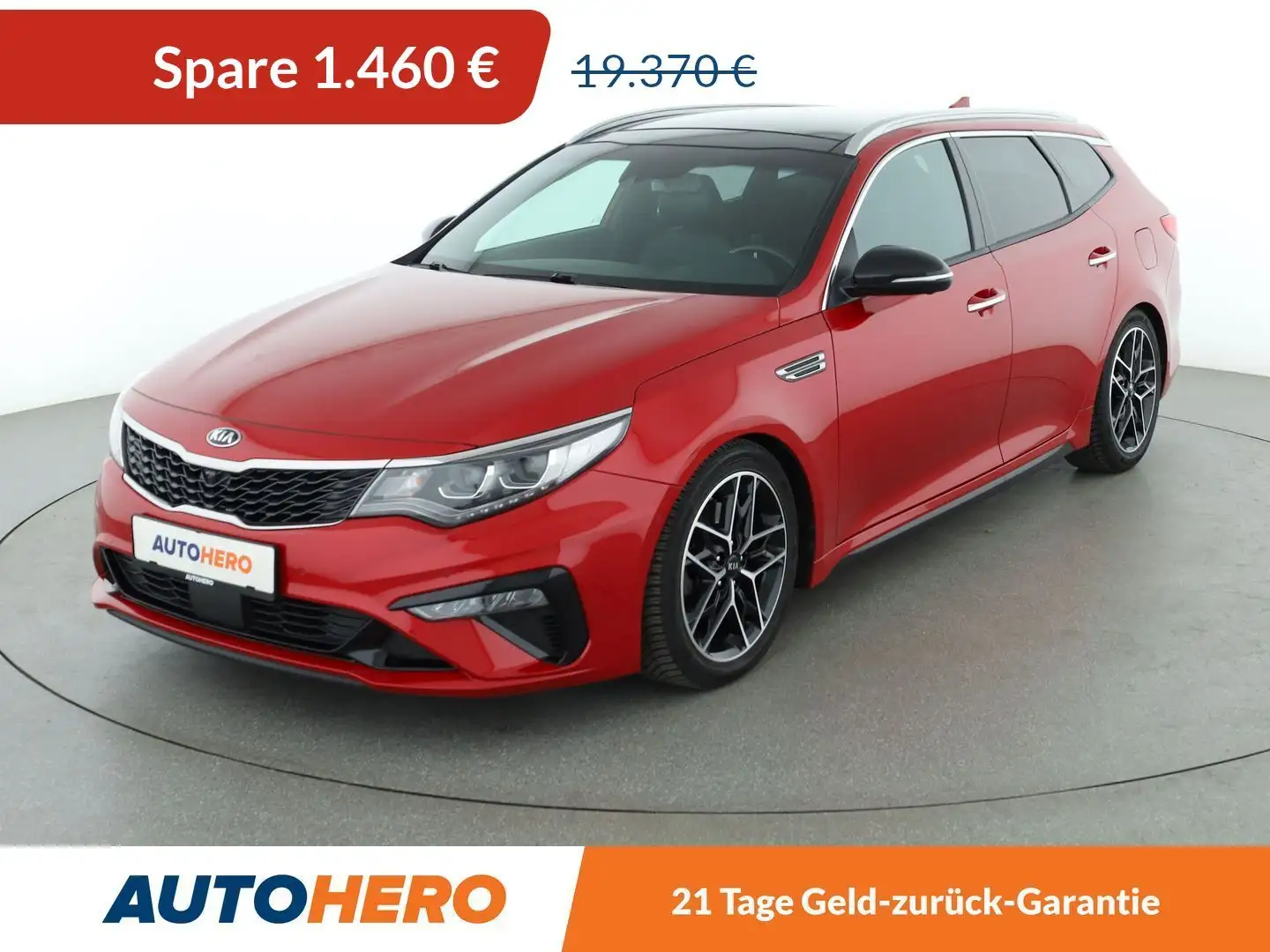 Kia Optima 1.6 TGDI GT Line Aut*NAVI*LED*ACC*CAM*PDC*SHZ* Rot - 1