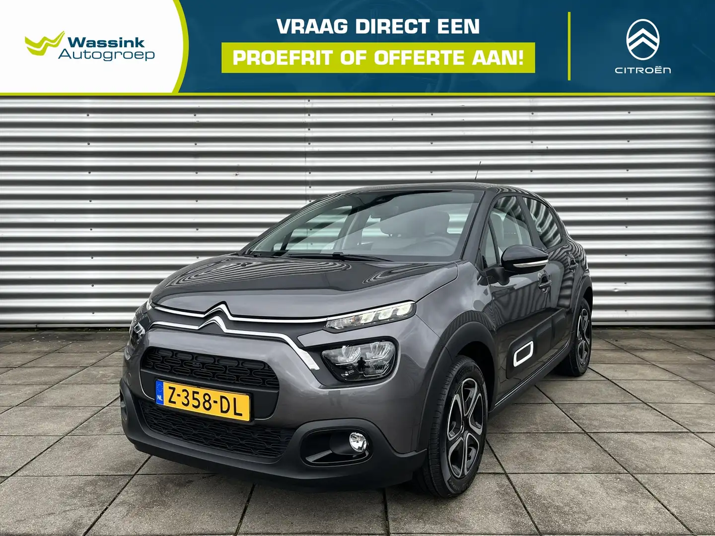 Citroen C3 1.2 PureTech Plus | Navigatie | Pack City | Climat Gris - 1
