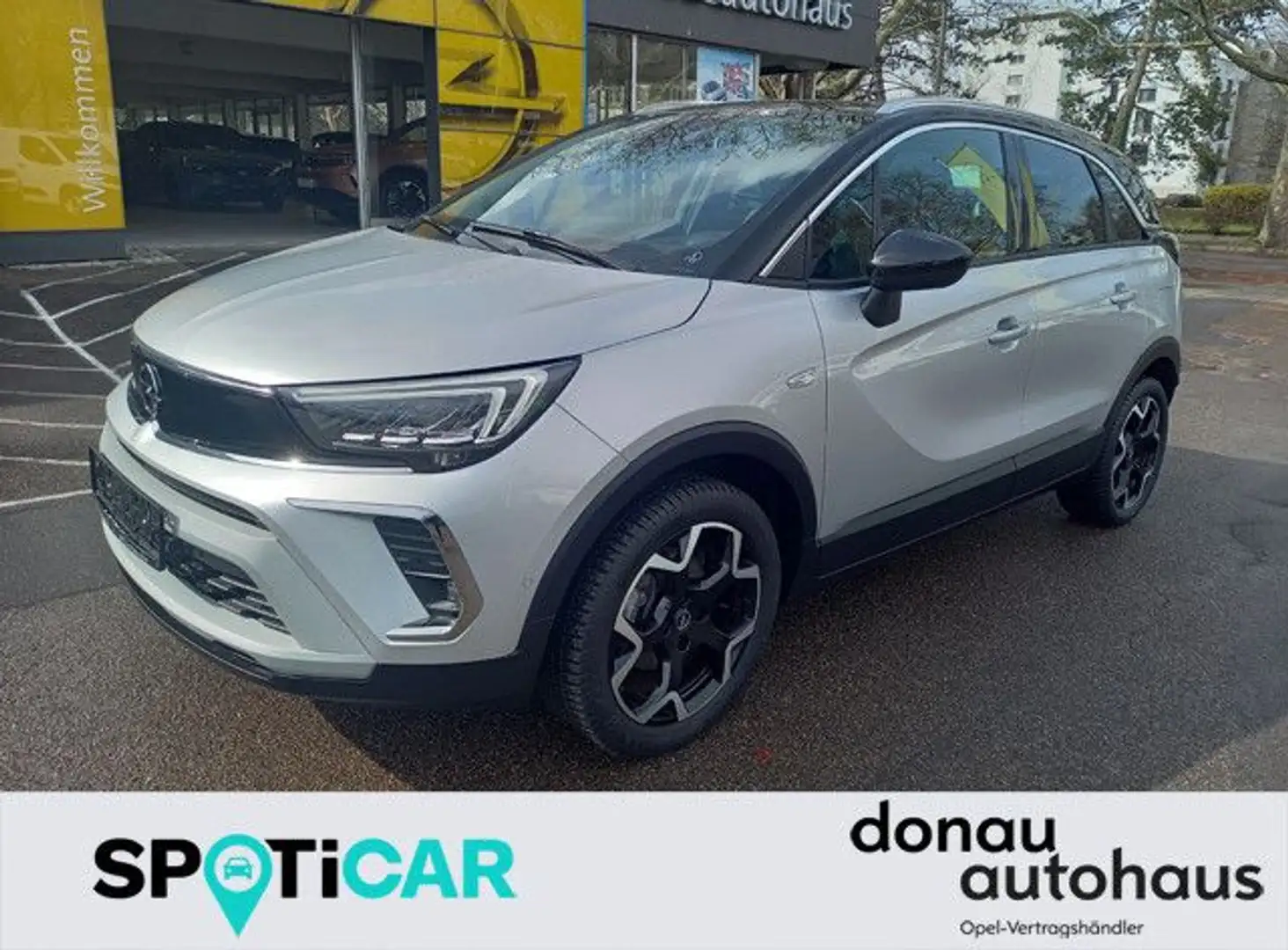 Opel Crossland X Crossland 1.2T MT6 Ultimate Paket PanoDach Sitzh Silber - 1