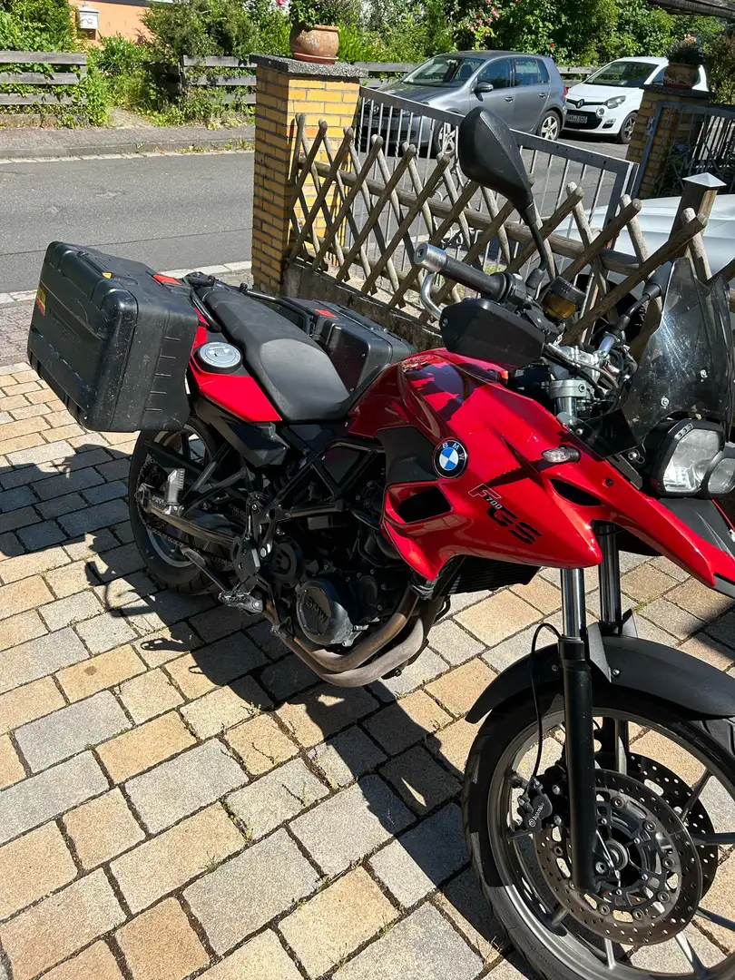 BMW F 700 GS Rouge - 1