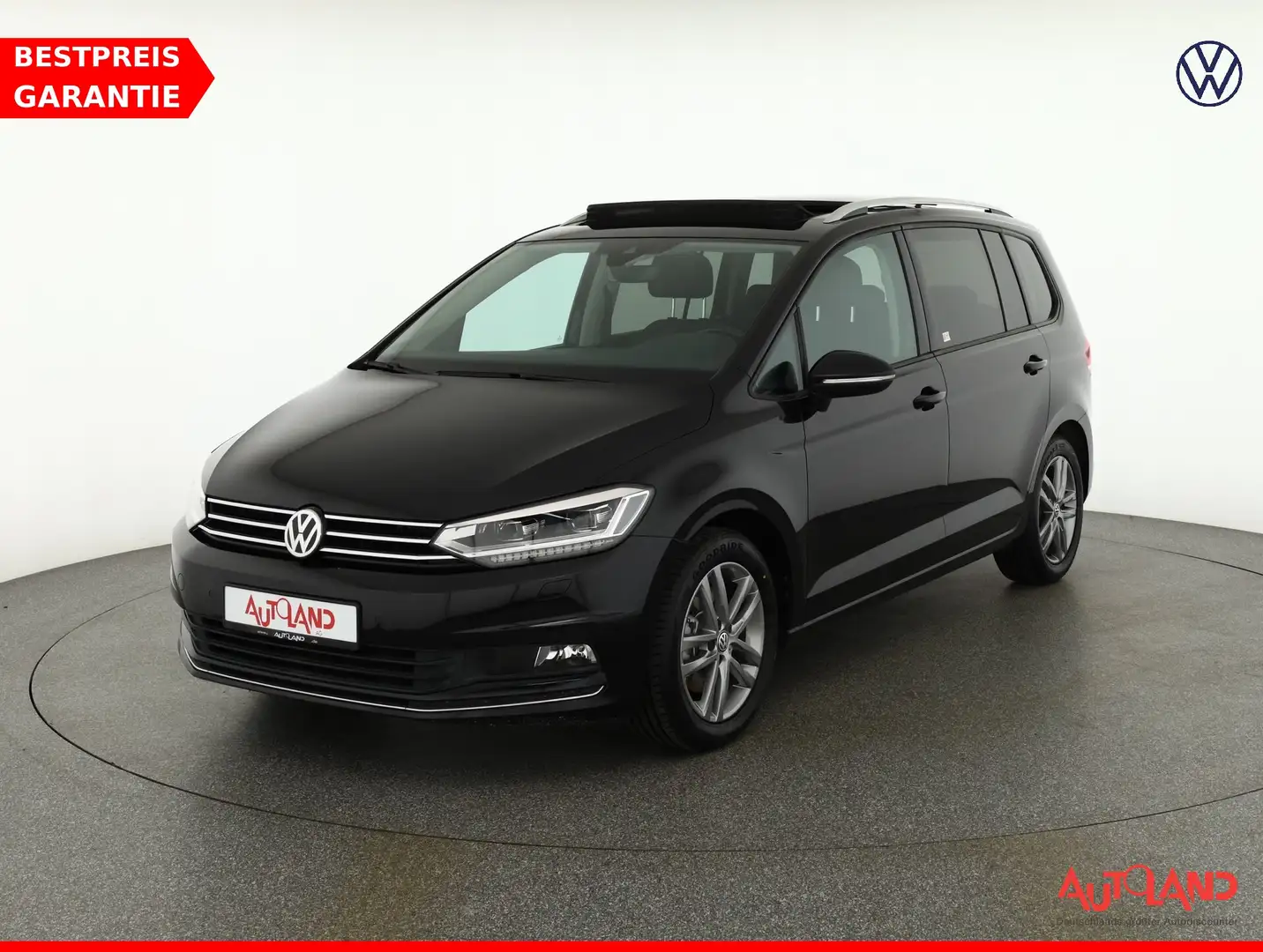 Volkswagen Touran 1.4 TSI Sound LED Navi Pano AHK Kamera Noir - 1