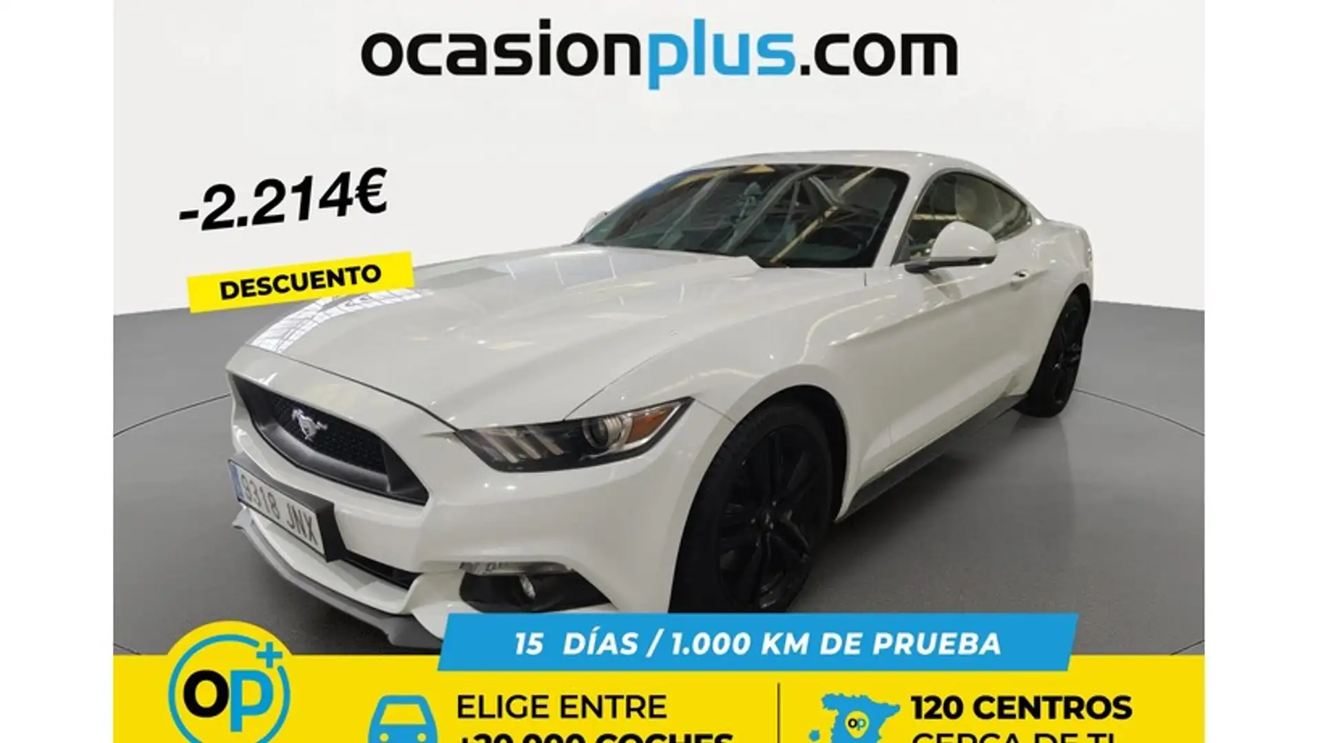 Ford Mustang Fastback 2.3 EcoBoost Aut. Blanco - 1
