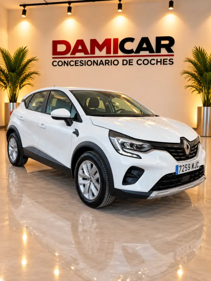 Renault Captur TCe Evolution 74kW GLP Blanco - 1