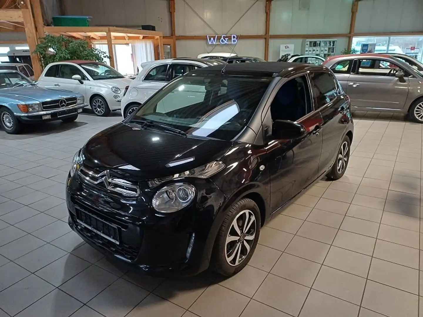 Citroen C1 AIRSCAPE VTi 72 S Negro - 1