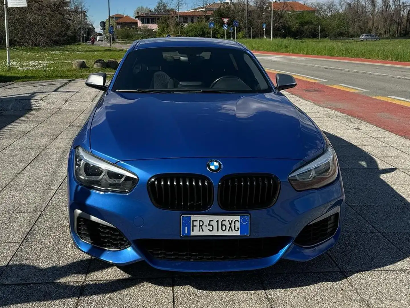 BMW 140 M 140i 5p xdrive auto my18 Bleu - 1