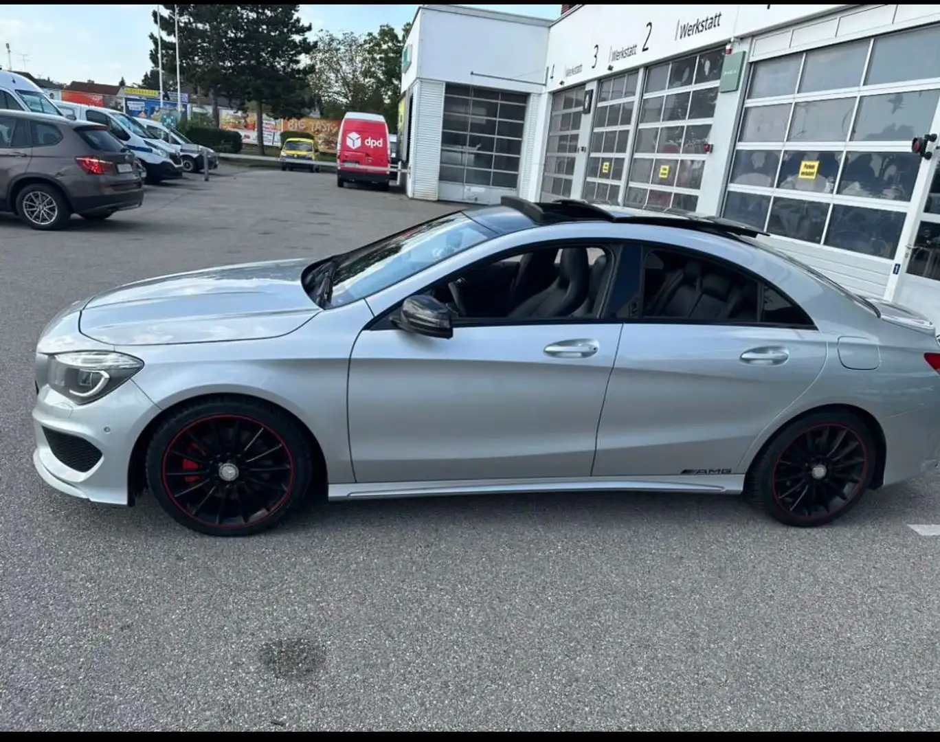 Mercedes-Benz CLA 220 220d AMG-Line Limousine, Pickerl Neu!! Silber - 2