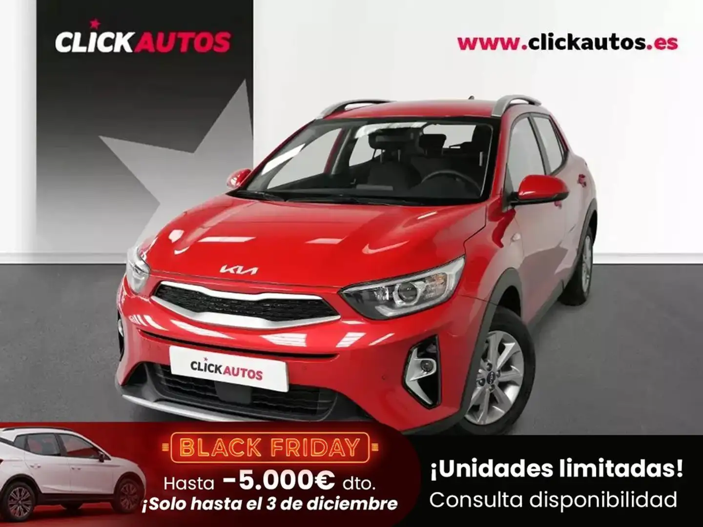 Kia Stonic 1.2 DPi Drive Rojo - 1