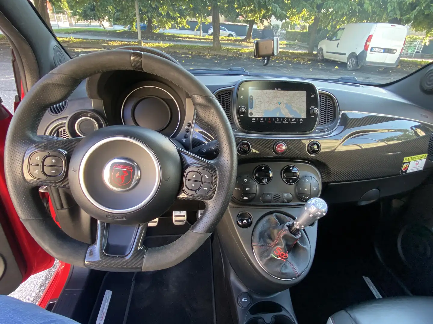 Abarth 595 Competizione pack performance Rouge - 2