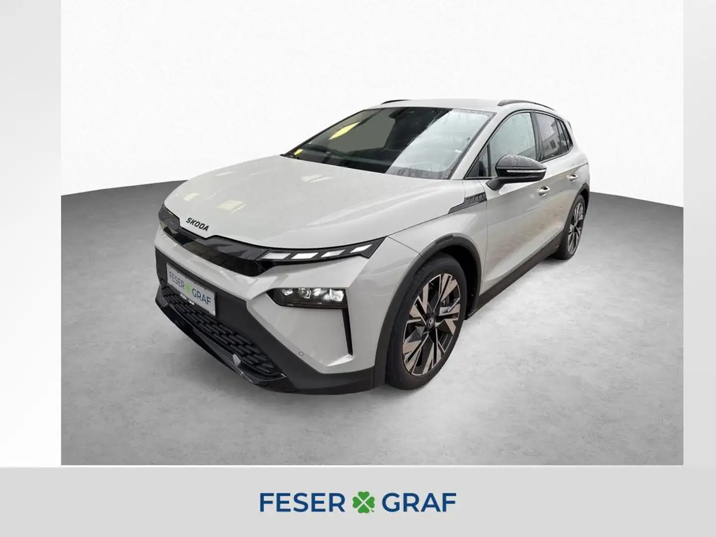 Skoda Elroq 85 286PS*AHK*ACC*Transp.P.*NAVI*PDC*uvm Grau - 1