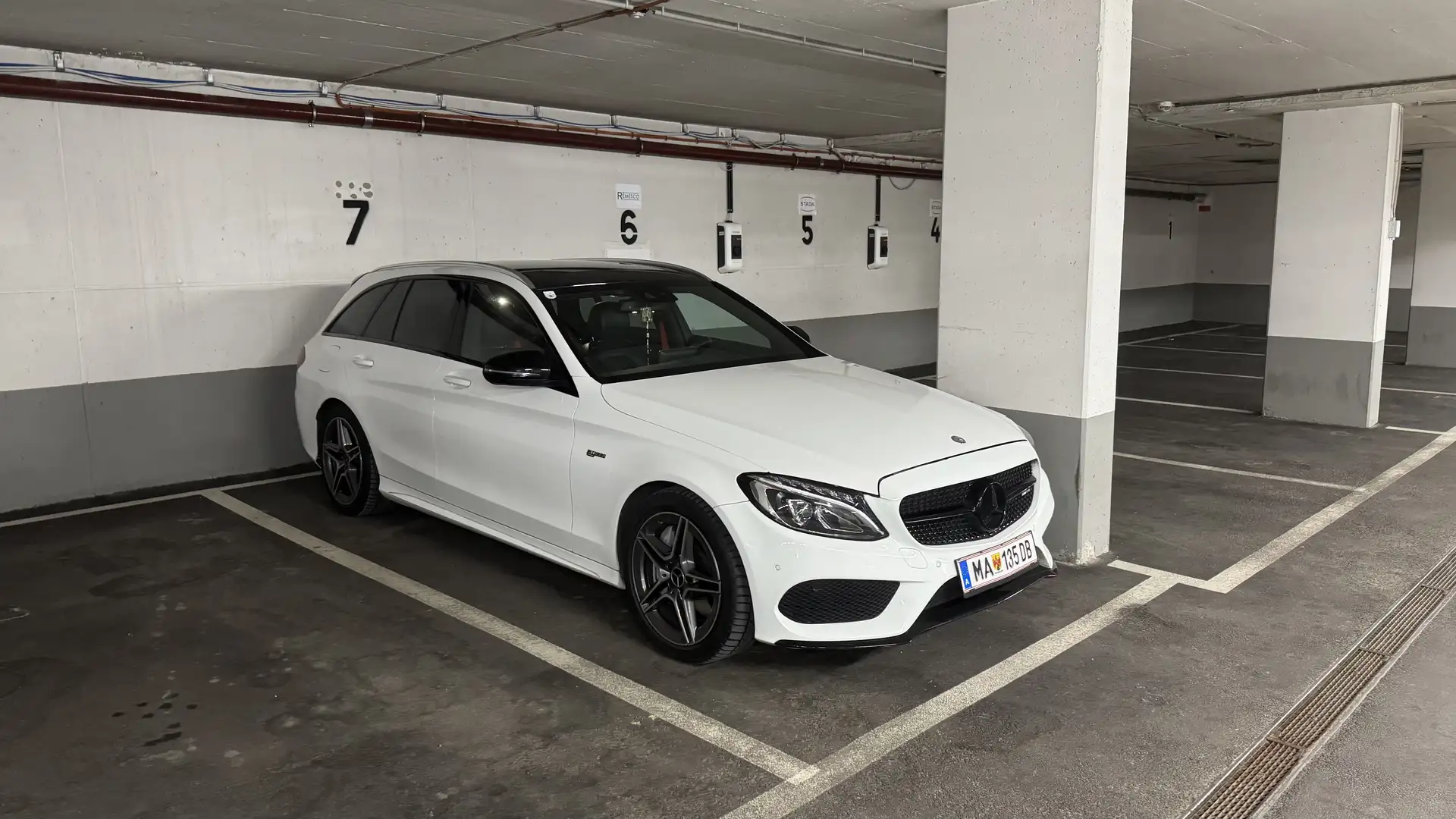 Mercedes-Benz C 43 AMG T 4MATIC Aut. Weiß - 2
