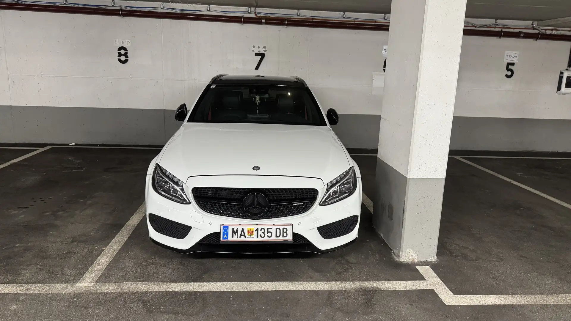 Mercedes-Benz C 43 AMG T 4MATIC Aut. Weiß - 1