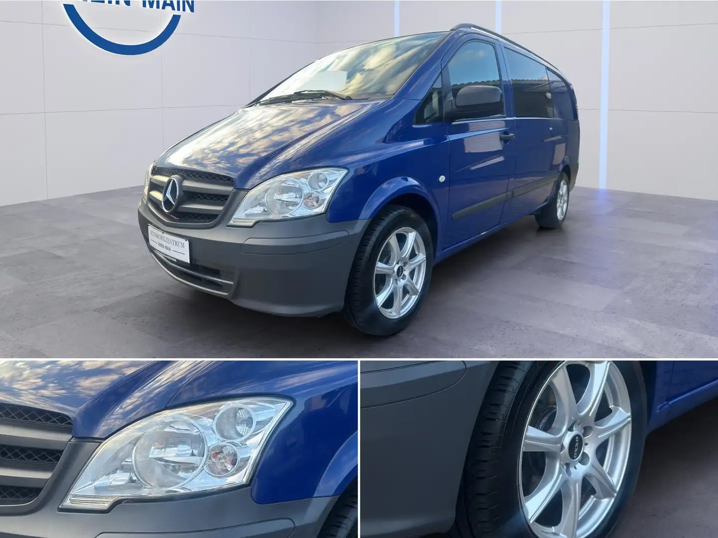 Mercedes-Benz Vito Mixto 122 CDI lang 3.0 AUTOMATIK 5-SITZER Blau - 1