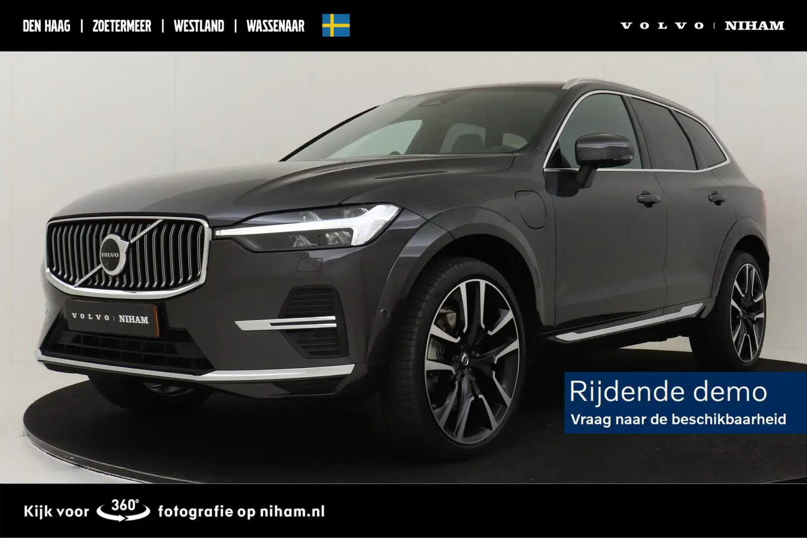 Volvo XC60 T6 AWD ULTRA BRIGHT -PANO.DAK|BOWERS&WILKINS|LUCHT Gris - 1