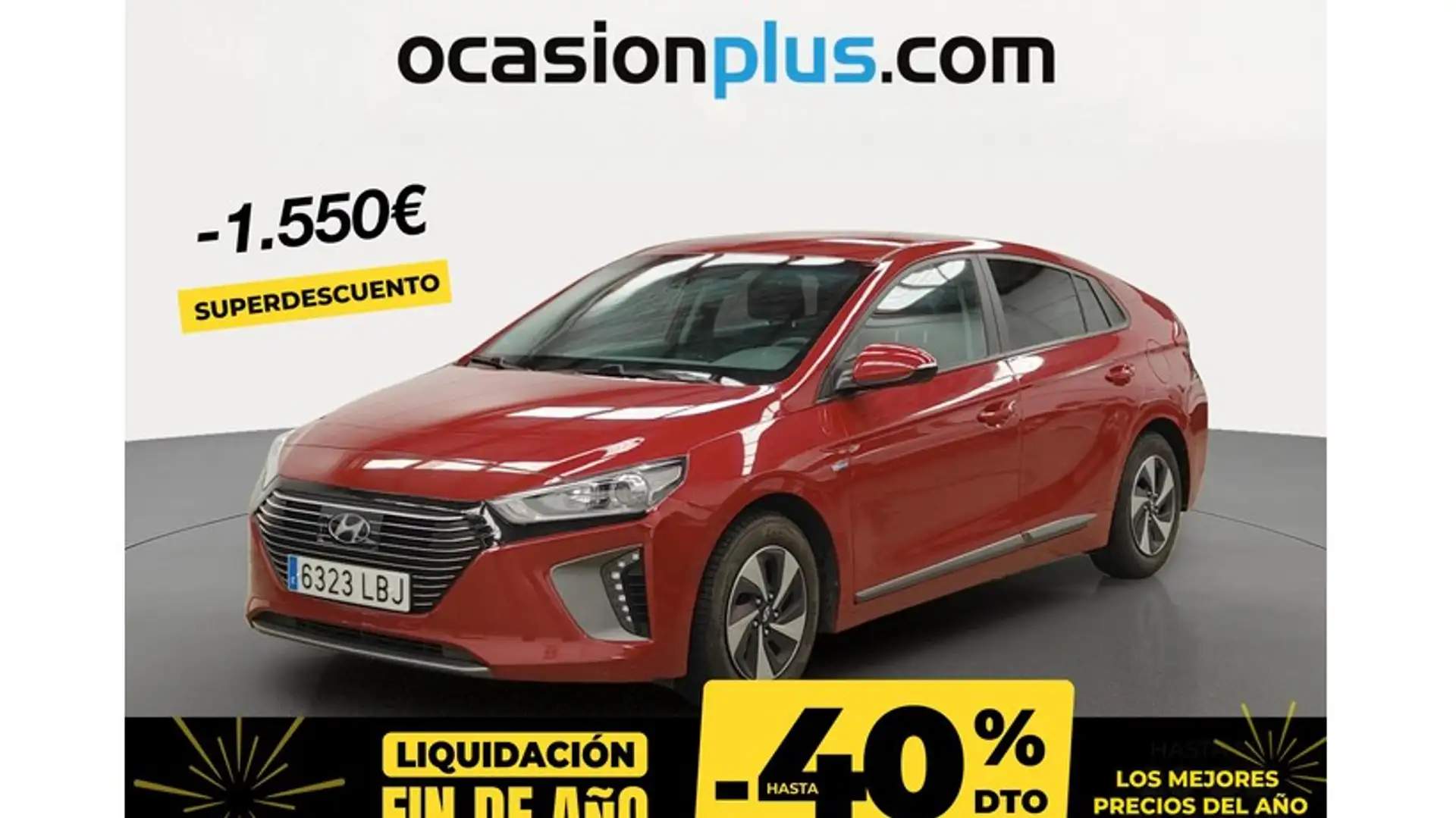 Hyundai IONIQ HEV 1.6 GDI Klass Rojo - 1