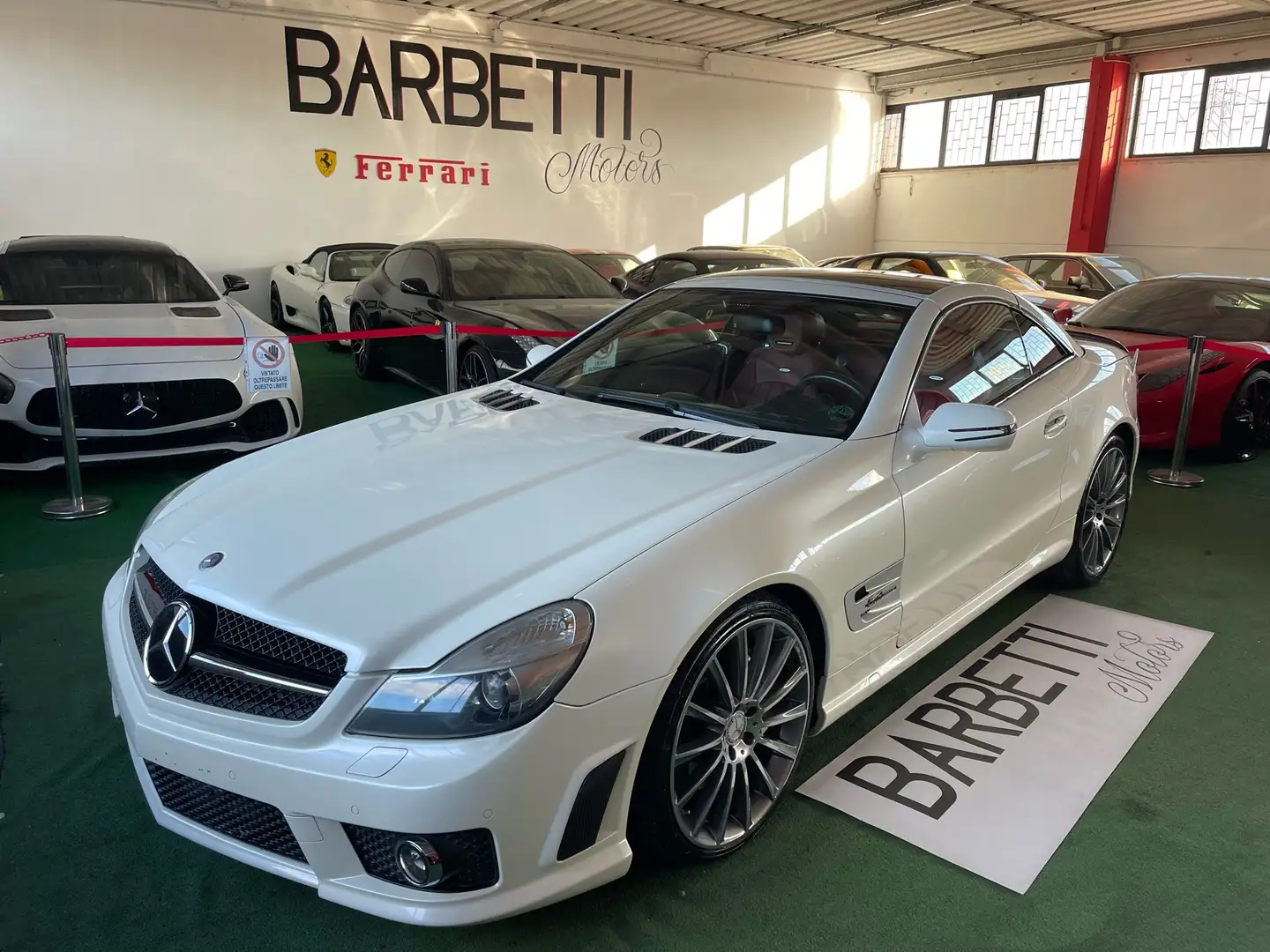 Mercedes-Benz SL 63 AMG Performance PERMUTE RATE Bílá - 1