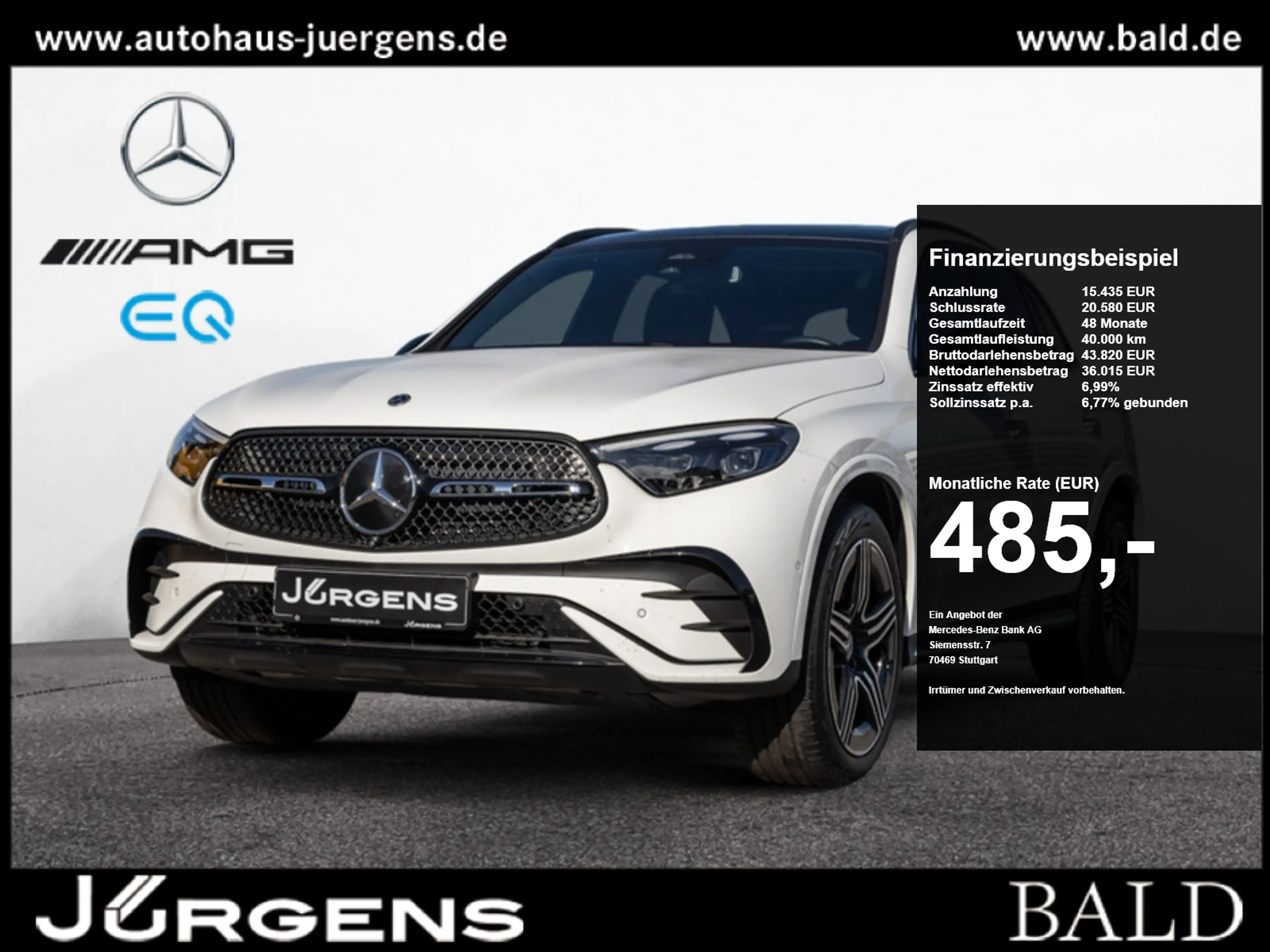 Mercedes-Benz GLC 220 d 4M AMG-Sport/DIGITAL/360/Pano/AHK/Memo