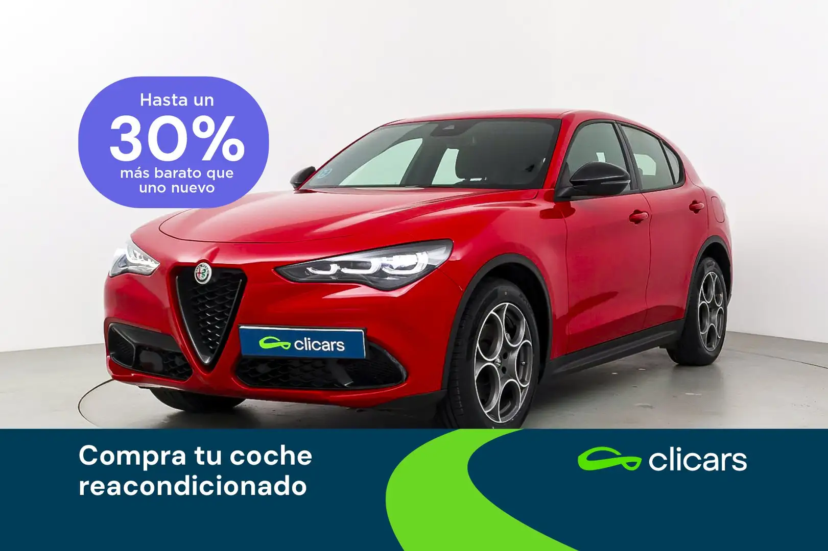 Alfa Romeo Stelvio 2.2 Sprint RWD Aut. 160 Rojo - 1