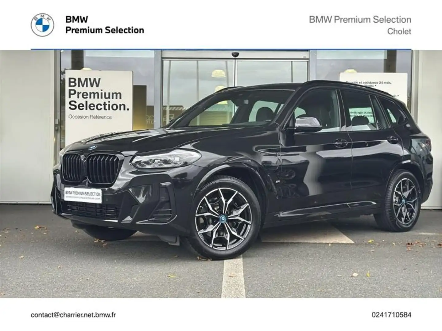 BMW X3 xDrive30e 292ch M Sport Noir - 1