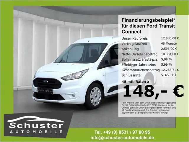 Ford Transit Connect 5-Sitzer 1.5D*AHK PDCv+h Klima